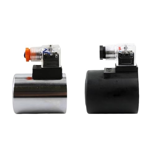 TPKMVGAP 1 stücke Hydraulische Magnetventilspule MFB12-90YC AC220 110 V MFZ12-90YC DC24 12 v Inneres Loch 31,5/26 Länge 75/72mm 36 W 4WE10E/J/B/D/F/H/C(31.5 74 DC12V DIN) von TPKMVGAP