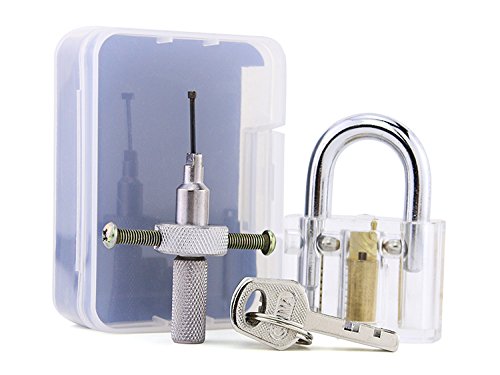 TPM Go Civil Disc transparentes Schloss mit Dietrichset für Schlosser, professionelle Schlosserwerkzeuge TPM Go Civil Disc transparentes Schloss mit Dietrichset für Schlosser, professionelle Schlosserwerkzeuge von TPM Go