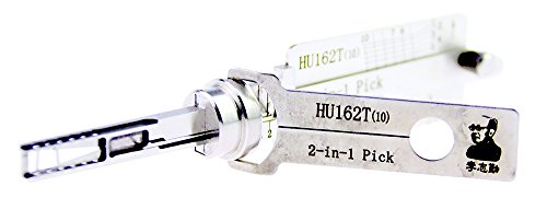 TPM Go HU162T (10) 2-in-1-Plektrum, Autoschlüsselleser, Lock-Pick-Decoder für Auto von TPM Go