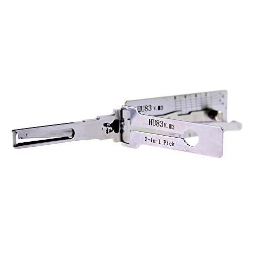 TPM Go HU83 2-in-1-Plektrum, Autoschlüsselleser, Dietrich-Decoder für Auto von TPM Go