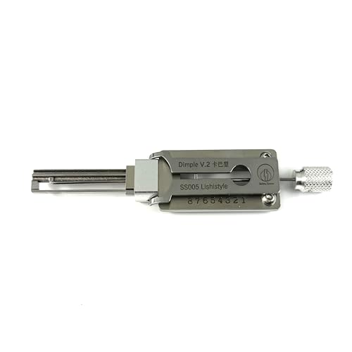 TPM Go SS005 Dimple Lock Pick Tool Set, SS005 2 in 1 Professionelles Schlosserwerkzeug für Kaba-Zylinder TPM Go SS005 Dimple Lock Pick Tool Set, SS005 2 in 1 Professionelles Schlosserwerkzeug für Kaba-Zylinder von TPM Go