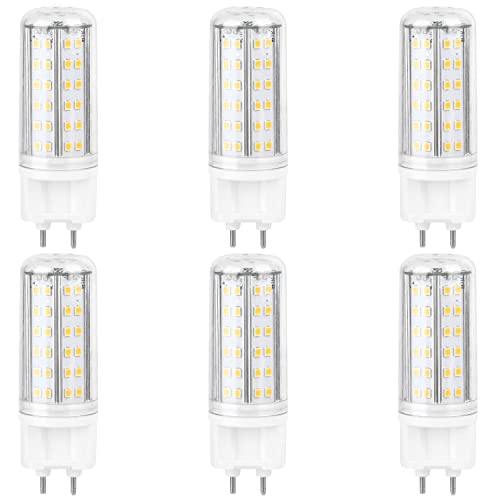 TPMAFF Dimmbar G12 LED Birnen, G12 Bi-Pin-Sockel Mais-Glühlampe, 10 Watt (100 W Halogen-Äquivalent) 850 LM 360 ° Abstrahlwinkel, 3000 K 4000 K 6000 K, AC 220 V ~ 240 V (6er-Pack) von TPMAFF