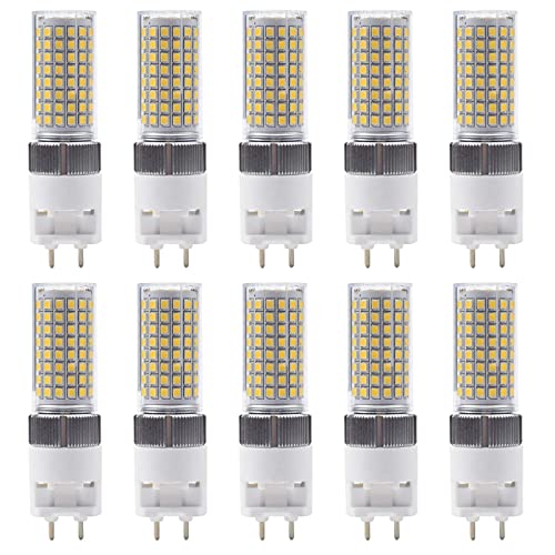 TPMAFF LED G12 Birnen, G12 Bi-Pin Basis Maisbirnen,12 Watt 1500LM,16 Watt 1600LM,20 Watt 2000LM,3000K 4000K 6000K Nicht dimmbar AC 100V~277V(10er Pack) von TPMAFF