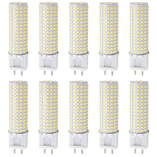 TPMAFF LED G12 Birnen, G12 Bi-Pin Sockel Maisglühbirne, 20 Watt 3000 LM, 4000 K, Nicht dimmbar AC 85 V ~ 265 V (10 Stück) von TPMAFF