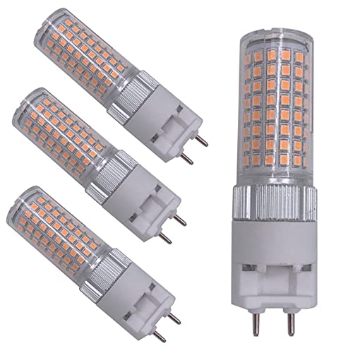 TPMAFF LED G12 Birnen, G12 Bi-Pin Sockel Maisglühbirne, 16 Watt (160 W Halogen Äquivalent) 1600 LM 360 ° Abstrahlwinkel, 3000 K 4000 K 6000 K Dimmbar AC 220 V ~ 240 V (4er-Pack) von TPMAFF