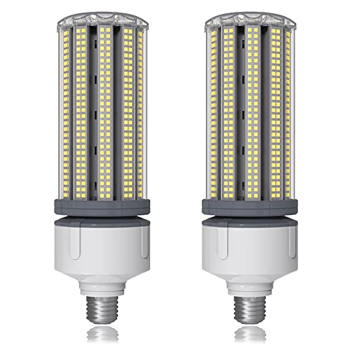 TPMAFF LED-Mais-Glühlampe, 200-W-Äquivalent, E39/E40-Buckelsockel, 5000 K, Tageslicht, 60 W, 7800 lm, großflächige LED-Birnen für Innen- und Außengarage, Lager, Hallenbeleuchtung von TPMAFF