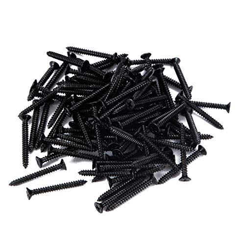 TPOHH Edelstahl V2A Holzschrauben Vollgewinde Senkkopf Universalschraube Ø 4 x 30 mm PH-Antrieb Schwarz Beschichtet Kreuzschlitzschrauben Blechschrauben Spanplattenschrauben 100 Stück TPOHH Edelstahl V2A Holzschrauben Vollgewinde Senkkopf Universalschraube Ø 4 x 30 mm PH-Antrieb Schwarz Beschichtet Kreuzschlitzschrauben Blechschrauben Spanplattenschrauben 100 Stück von TPOHH