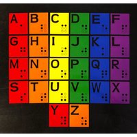 Braille Alphabet Set Zum Lernen Von - Low Vision Jetzt 3 Größen Verfügbar Braille Alphabet Set Zum Lernen Von - Low Vision Jetzt 3 Größen Verfügbar von TPPM