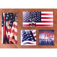 Memorial Day Magnet Set - Ehrung Remember Usa Amerika von TPPM
