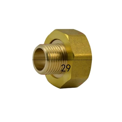 1" Female To 1/2" Male Short Inter Hex Brass Union Pipe Fitting Water Gas Oil For Water Meter 1" Female To 1/2" Male Short Inter Hex Brass Union Pipe Fitting Water Gas Oil For Water Meter von TPQZQAUEC