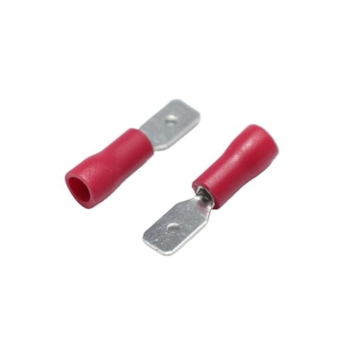 10pcs 4.8mm Crimp Terminal 4.8 Male Pre-insulated Electrical Connectors for 22AWG - 16AWG Wire /0.5-1.5mm2 Cable IMax=10A von TPQZQAUEC