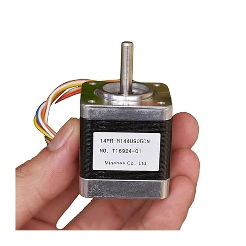 14 35MM 2-Phase 6-Wire Hybrid Step Stepper electronic starter 5mm shaft for RepRap 3D Printer Prusa CNC Robot Engraving Machine von TPQZQAUEC