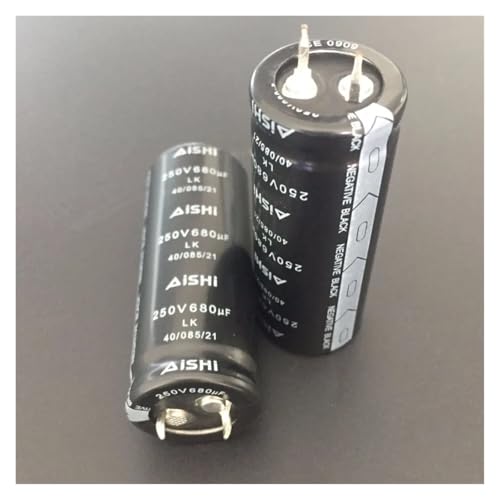 3pcs 680uF 250V 22x55mm 250V680uF Snap-in PSU Aluminum Electrolytic capacitor von TPQZQAUEC
