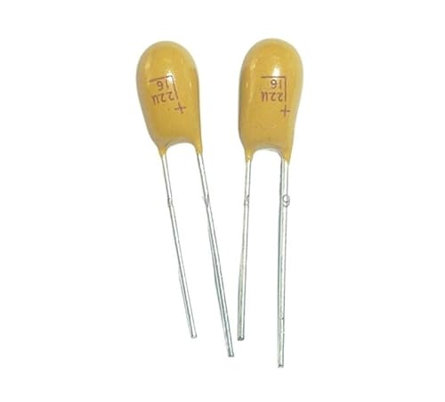 50pcs Tantalum capacitor 22uF 16V 16V22uF DIP Radial 50pcs Tantalum capacitor 22uF 16V 16V22uF DIP Radial von TPQZQAUEC
