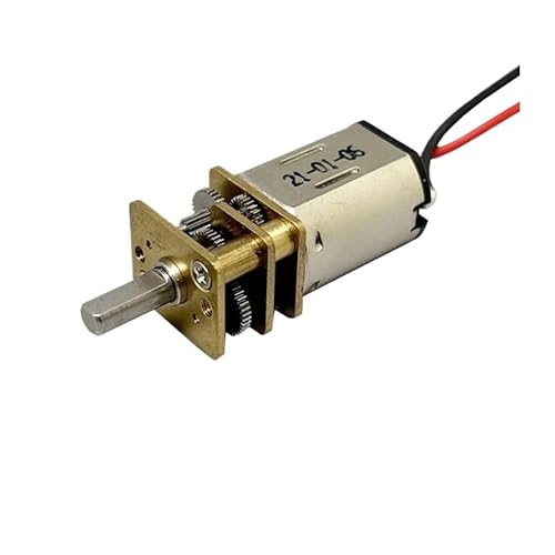 GA12-N20 12mm Full Metal Gear electronic starter Gearbox Reduction electronic starter DC 3V 5V 6V 36RPM Slow Speed D shaft DIY Robot Smart Car von TPQZQAUEC