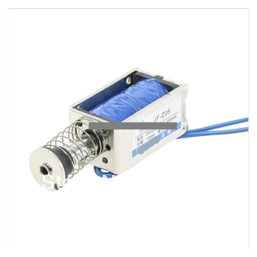 JF-Z05 DC 24V 400mA 10mm Stroke 45N 4.5Kg 9.9LB Force Push Type Open Frame Solenoid Electromagnet JF-Z05 DC 24V 400mA 10mm Stroke 45N 4.5Kg 9.9LB Force Push Type Open Frame Solenoid Electromagnet von TPQZQAUEC