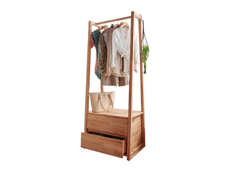 TPT Garderobe Bern Eiche, Natur geölt Bern 02 (inkl. 2 Schubläden) von TPT Möbel