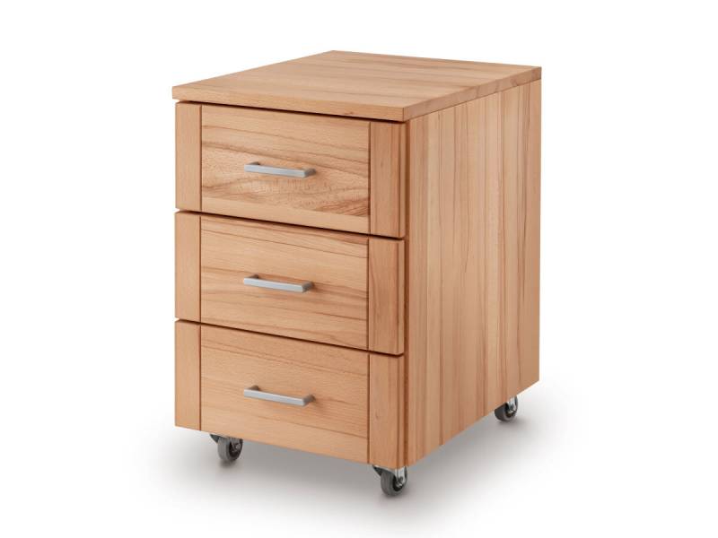 TPT Rollcontainer Genua Buche, Natur geölt Glatte Front TPT Rollcontainer Genua Buche, Natur geölt Glatte Front von TPT Möbel