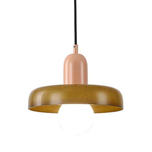 TPWEWRX Nordische Moderne Einfache Pendelleuchten Kreative Makrone Hängelampe Mädchen Schlafzimmer Pendelleuchte Kronleuchter für Esszimmer Wohnzimmer Restaurant (Green 2) von TPWEWRX