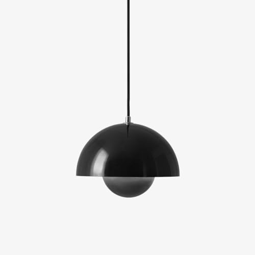 TPWEWRX Nordische Moderne Makkaroni Pendelleuchte Wohnzimmer Schlafzimmer Art Deco Decke Hängelampe Küche Insel Kronleuchter Pendelleuchten Armaturen (Black 1,23cm) von TPWEWRX
