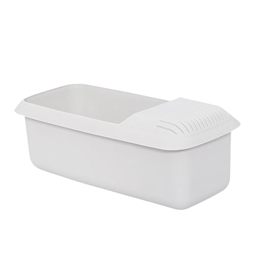29x14x11 Cm Mikrowellen-Nudelkocher Mit Sieb, Mikrowellen-Nudelbehälter-Kocher, Hitzebeständiger Pasta-Boot-Dampfgarer, Mikrowellen-Nudelkocher, Multifunktionskocher Für Wohnheim Und Zuhause von TQEBWUS