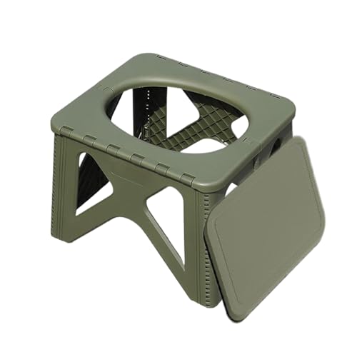 TQEBWUS Camping Toilette,Klappbarer Tragbarer Hocker Für Outdoor - Toilettensitz Bank Outdoor Töpfchen Für Erwachsene Kinder Autofahrt Wohnmobilreisen Zubehör Strandzelt Wandern Angeln von TQEBWUS