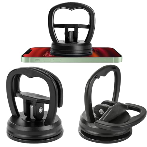 TQPXZO 2 Stück Display Saugnapf Set Dent Saugnapf Abzieher Ausbau Werkzeug Set Mini Glassauger für Handy Tablet Display Saugnapf Klein Reparaturwerkzeug von TQPXZO