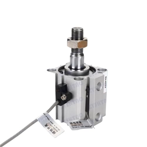 SDA -Zylinderbohrung SDA20 Hub 5/10/20/25/30/40/50/100 mm -SB Double Acting SDA25 -SB Compact Air Pneumatic Piston Zylinder(Stroke 5mm,Bore 40mm) von TQSKA