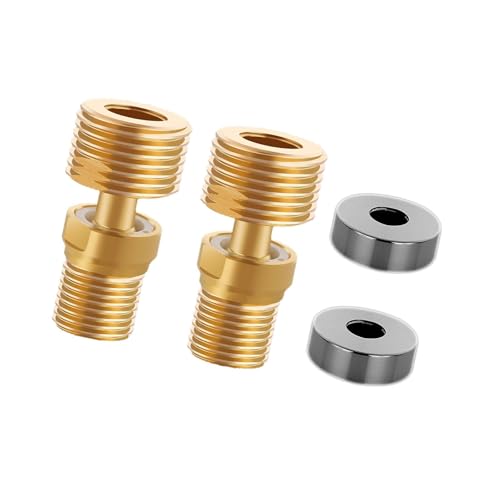 2. Erweiterte Abgezelte Duschkopfverbindung 360 Einstellbare Bents Basis Messingadapter MIT Gebogenen Fü von TQUXNGA