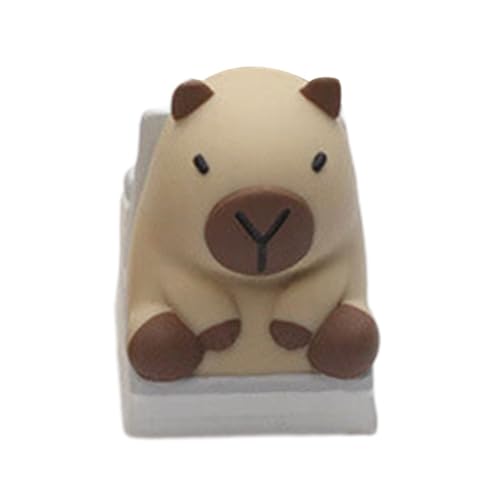 Handgefertigte Tier-Harz-Tastenkappen, Hochglanz-Finish, ergonomisches Design, Kappen für mechanische Tastatur-Enthusiasten, Customs Capybara-Tastenkappen Handgefertigte Tier-Harz-Tastenkappen, Hochglanz-Finish, ergonomisches Design, Kappen für mechanische Tastatur-Enthusiasten, Customs Capybara-Tastenkappen von TQUXNGA