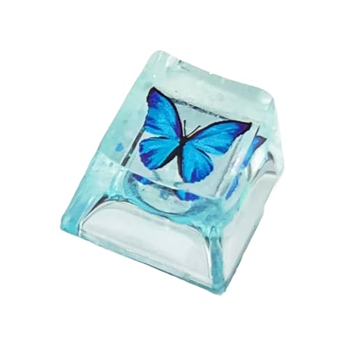 Harz-Tastenkappe mit Schmetterlings-OEM-Profilabdeckungen für verbesserte Tastaturen, Ästhetik, mechanische Tastaturen, Harz-Tastenkappe Harz-Tastenkappe mit Schmetterlings-OEM-Profilabdeckungen für verbesserte Tastaturen, Ästhetik, mechanische Tastaturen, Harz-Tastenkappe von TQUXNGA