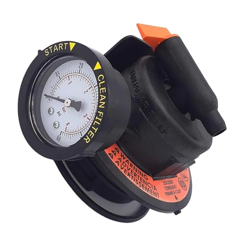Manuelle Luftentlastung mit Manometer, hocheffiziente Ventile für Poolteil, einfach zu bedienende Pool-Wartungsventile Manuelle Luftentlastung mit Manometer, hocheffiziente Ventile für Poolteil, einfach zu bedienende Pool-Wartungsventile von TQUXNGA