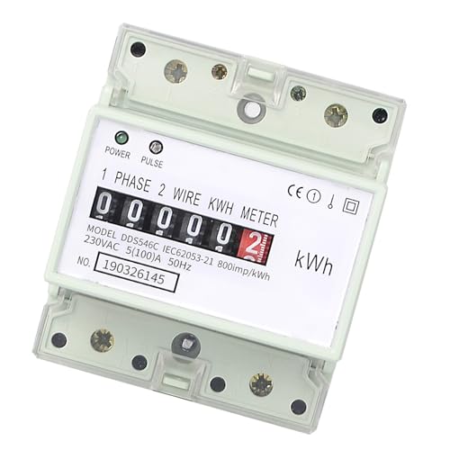 Platzsparendes elektronisches Energiemessgerät für Zuhause und kleine Unternehmen Energiemessgerät von TQUXNGA