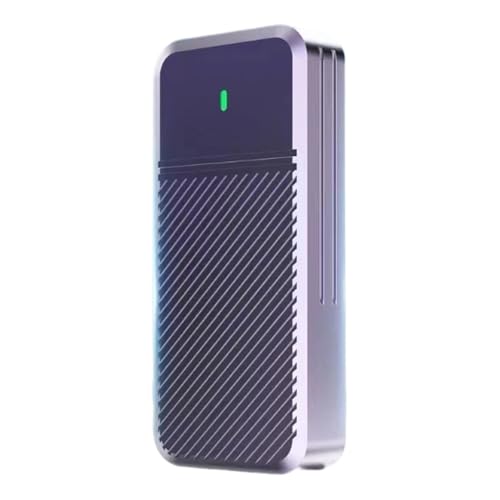 Premium-Aluminium-Gehäuse für Laptops, doppelseitiges Kühlpanel, 2000 MB/s, USB 3.2 Gen2X2 Performances SSD-Gehäuse von TQUXNGA