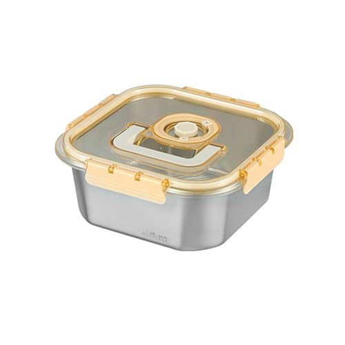 TQUXNGA Große Frischhaltedose Edelstahl Frischhaltebox Frischhaltebox für den täglichen Gebrauch von TQUXNGA