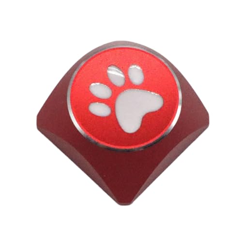 TQUXNGA Only Keycap Keyboards Aluminum Alloy Keycaps 1Keys For Mechanical Keyboards Gamings Keycaps von TQUXNGA