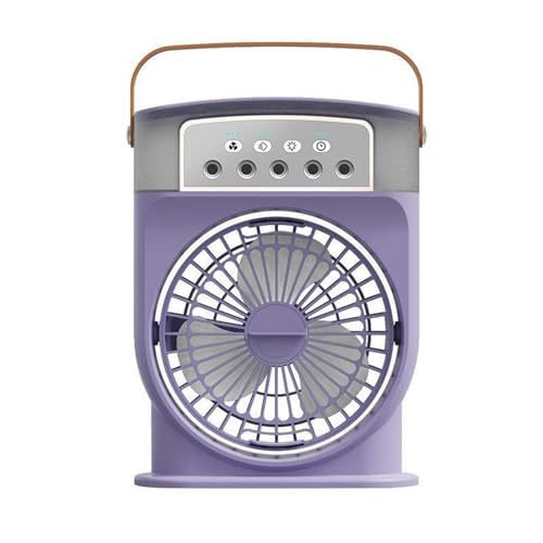 TQUXNGA Wiederaufladbarer Luftkühler, 5-Loch-Desktop-Ventilator mit 3 einstellbaren Geschwindigkeiten, ABS-Textur, für Schlafzimmer oder Büro, Luftzirkulationskühlgerät TQUXNGA Wiederaufladbarer Luftkühler, 5-Loch-Desktop-Ventilator mit 3 einstellbaren Geschwindigkeiten, ABS-Textur, für Schlafzimmer oder Büro, Luftzirkulationskühlgerät von TQUXNGA