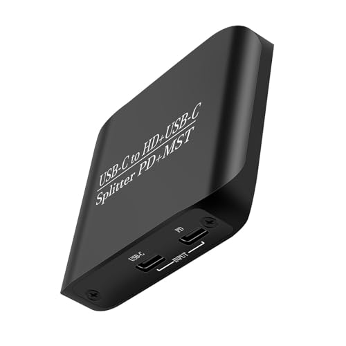 USB C auf Hdmis Hub PD100W Power Delivery 8K60Hz Dual-Monitorausgang & USB-Ports für Laptop Workstation USB C auf Hdmis Adapter USB C auf Hdmis Hub PD100W Power Delivery 8K60Hz Dual-Monitorausgang & USB-Ports für Laptop Workstation USB C auf Hdmis Adapter von TQUXNGA