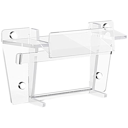 Wandhalterung Standard Netzteil Halterung Halterung Acryl Halterung für Satelliten Einfache Installation Zubehör Netzwerk Router Wandmontage Lösung von TQUXNGA