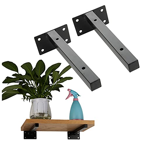 Regalhalterung Metall, 1 Set mit 2 schwebenden Regalhalterungen, T-förmige Regalstützen zur Wandmontage, industrielle dekorative Halterung for Zuhause/Büro, mit Schrauben und Dübeln(I,35cm/13.8in) Regalhalterung Metall, 1 Set mit 2 schwebenden Regalhalterungen, T-förmige Regalstützen zur Wandmontage, industrielle dekorative Halterung for Zuhause/Büro, mit Schrauben und Dübeln(I,35cm/13.8in) von TQVLNMCR