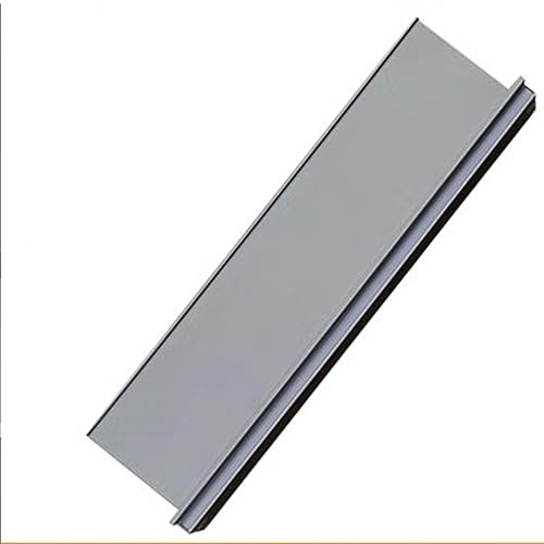TQVLNMCR An der Wand montierte Leuchtregale, Lagerregal, schwebendes Ausstellungsregal, LED-Beleuchtung an der Wand, ordentlich angeordnet und sehr gut aussehend(Grå,100x23x7.5cm) von TQVLNMCR