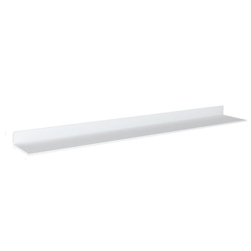TQVLNMCR An der Wand montierte lichtemittierende Regale, lichtemittierende Regale, schwebende Regale, LED-Licht ist weich und Nicht grell, Beleuchtung for Zuhause(White,120x20x6cm) von TQVLNMCR