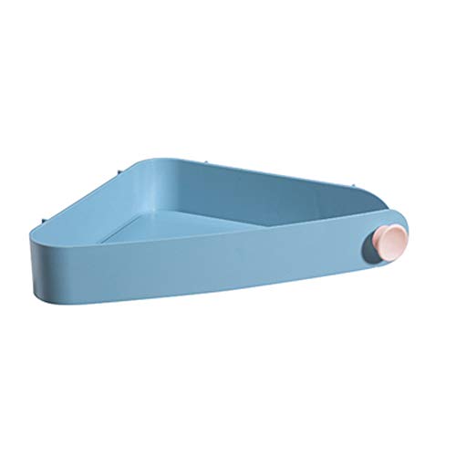 TQVLNMCR Badezimmer-Duschregal, Wandmontiertes Badezimmer-Aufbewahrungsregal, Schwimmendes Regal for die Dusche, Nicht gebohrtes wasserdichtes und abnehmbares Kosmetikregal(F) von TQVLNMCR
