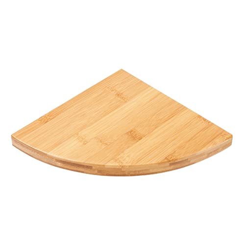 TQVLNMCR Eckregal aus Holz, schwebende Regale, Wandhalterung, Aufbewahrung, schwebender Eck-Organizer-Halter for Badezimmer, Schlafzimmer, Wohnzimmer, Küche, Büro(30cm) von TQVLNMCR