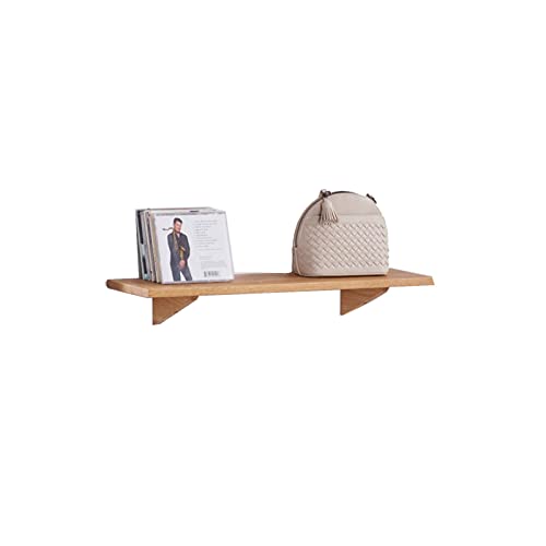 TQVLNMCR Holzregal Rustikale Wandregale for Badezimmer, Schlafzimmer, Küche, Wohnzimmer(23.4 in) von TQVLNMCR