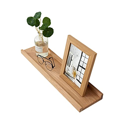TQVLNMCR Regalständer, schwebende Regalwand aus Eichenholz, for Wohnzimmer, Büro, Schlafzimmer, Badezimmer, Küche(35.1 in) von TQVLNMCR