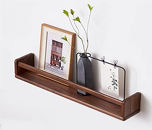 TQVLNMCR Wandregal, Zeitungsständer aus Massivholz, Zeitschriftenständer, Wandbehang, Bücherregal, Aufbewahrung, einfach zu installierende Dekorationen, geeignet for Wohnzimmer und Büro(40cm) von TQVLNMCR