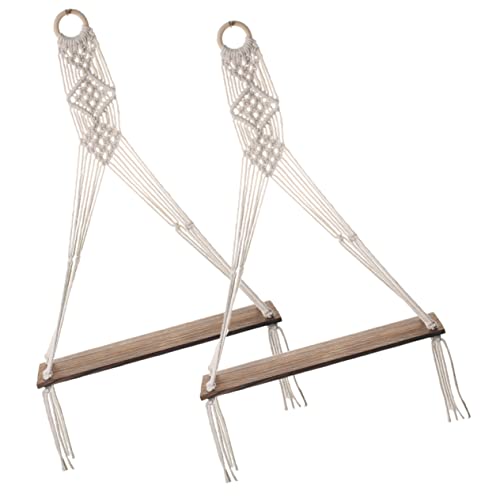 TQVLNMCR Wandteppich Wandbehang Makramee Dekor Schwimmendes Regal Schlafzimmer Dekor Ästhetik TQVLNMCR Wandteppich Wandbehang Makramee Dekor Schwimmendes Regal Schlafzimmer Dekor Ästhetik von TQVLNMCR