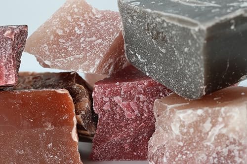 TR-FLAMES 20Kg Dunkle mehrfarbige Wachsreste hochwertiges Paraffinblöcke Farbmix Wachsstücke DIY Kerzen Kerzenwachs Kerzenziehen gießen Kerzen Wachs von TR-FLAMES