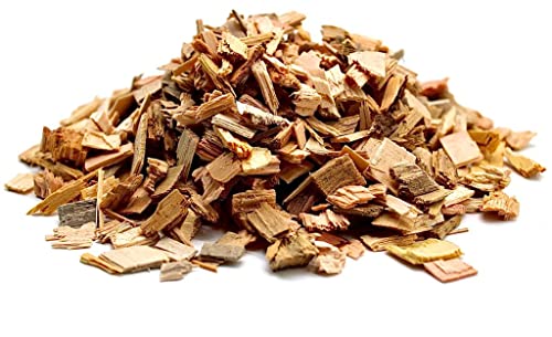 TR-FLAMES Hackschnitzel für Ofen Rindenmulch für Garten Hochbeet Holz Pflanzen Einstreu Holzhackschnitzel Grob Holzschnitzel Streu Beet Abdeckung Deko Abdeckung (100L) von TR-FLAMES